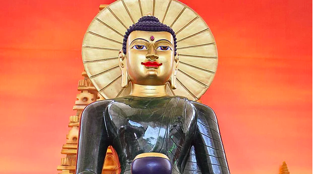 Once at the Great Stupa of Universal Compassion, the Buddha will be protected by Mission Impossible-style security.