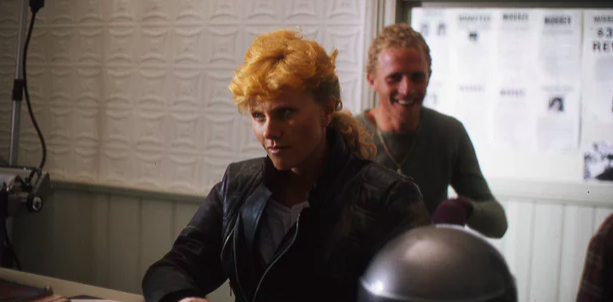 Deborra-Lee Furness’ vengeful motorcyclist was complex and tough at a time when Hollywood’s leading women were hamming up the ditzy blonde trope.