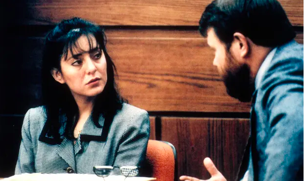 By the time of Lorena’s trial in Virginia in 1994, the trope of the rape victim fighting back had long been depicted in cinema to titillating effect: I Spit on Your Grave, Extremities, Sudden Impact, Lipstick … with the exception of Thelma & Louise, they veered into the territory of erotic thrillers, so perhaps we shouldn’t be surprised that the grim reality of the Bobbitts’ case was spruced up with sensationalism.